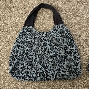 Jafra Vintage floral design tote bag